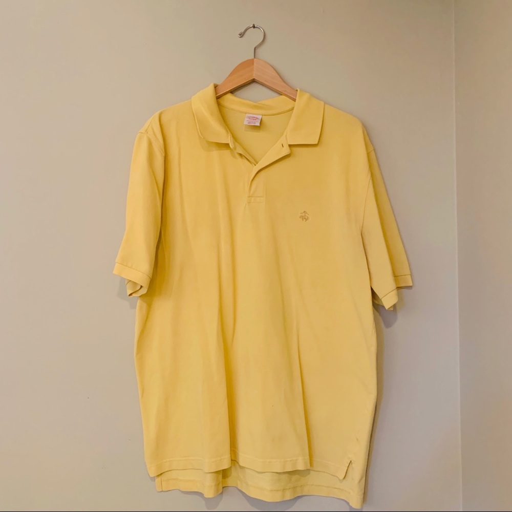 Brooks Brothers Yellow Polo